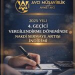 NAKDİ SERMAYE ARTIŞLARI VERGİLENDİRMEDE İNDİRİM KONUSU YAPILABİLECEK